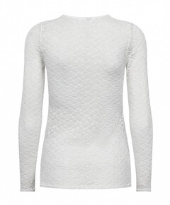 Dames top ecru