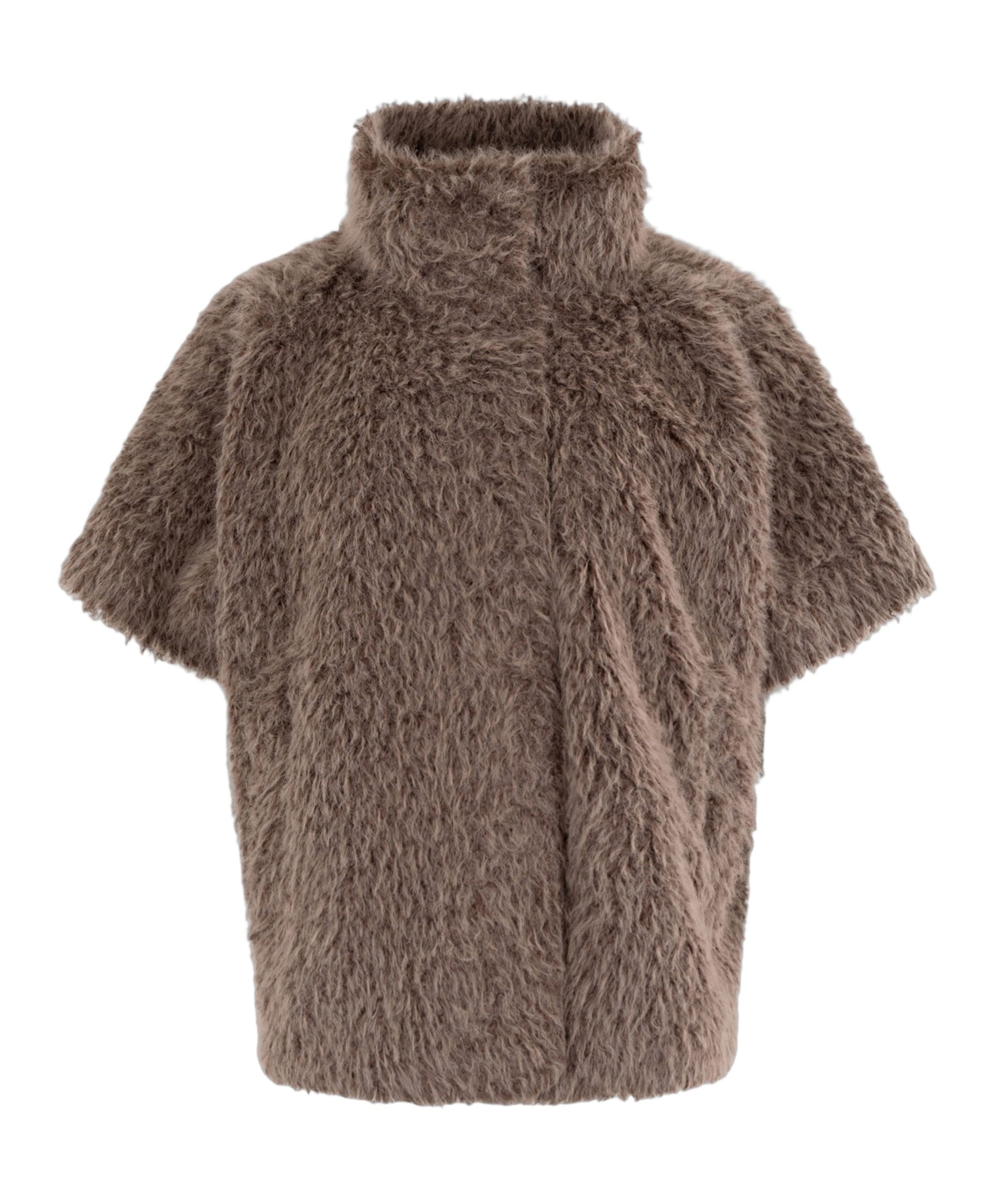 Dames gilet bruin