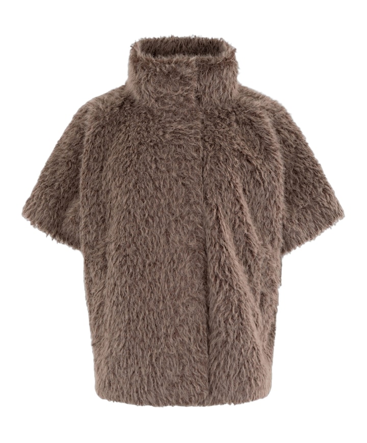 Dames gilet bruin