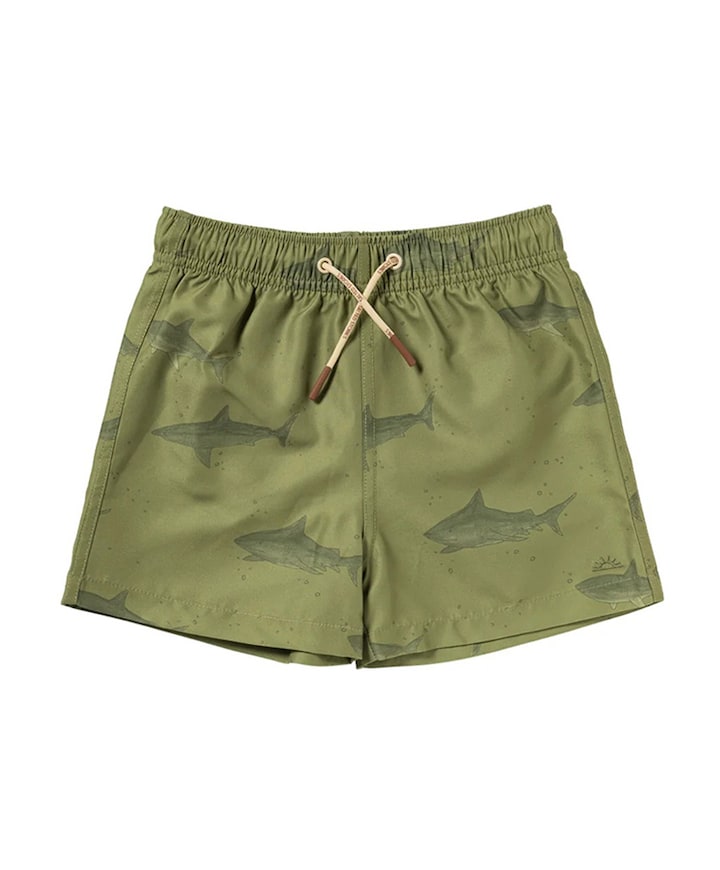 Jongens zwemshort groen