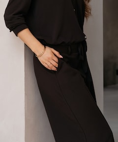 GENIVA dames broek bruin