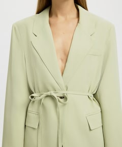 Dames blazer groen
