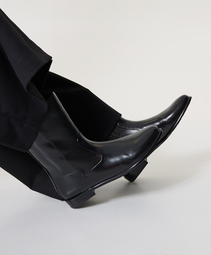 F2399 enkellaarzen zwart