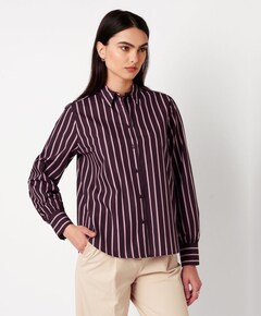 Dames blouse bordeaux
