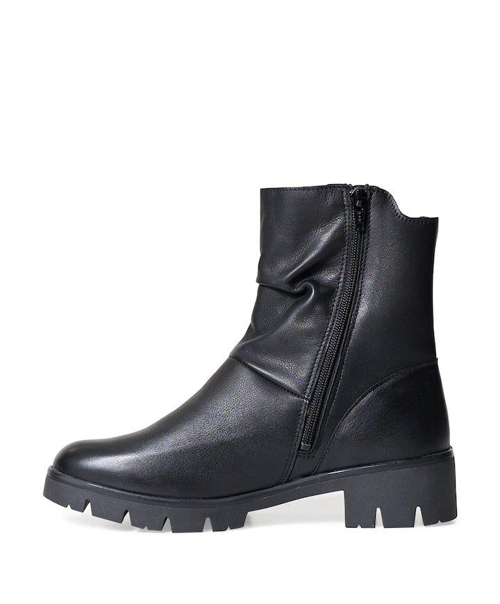 Yanou dames enkellaarzen zwart