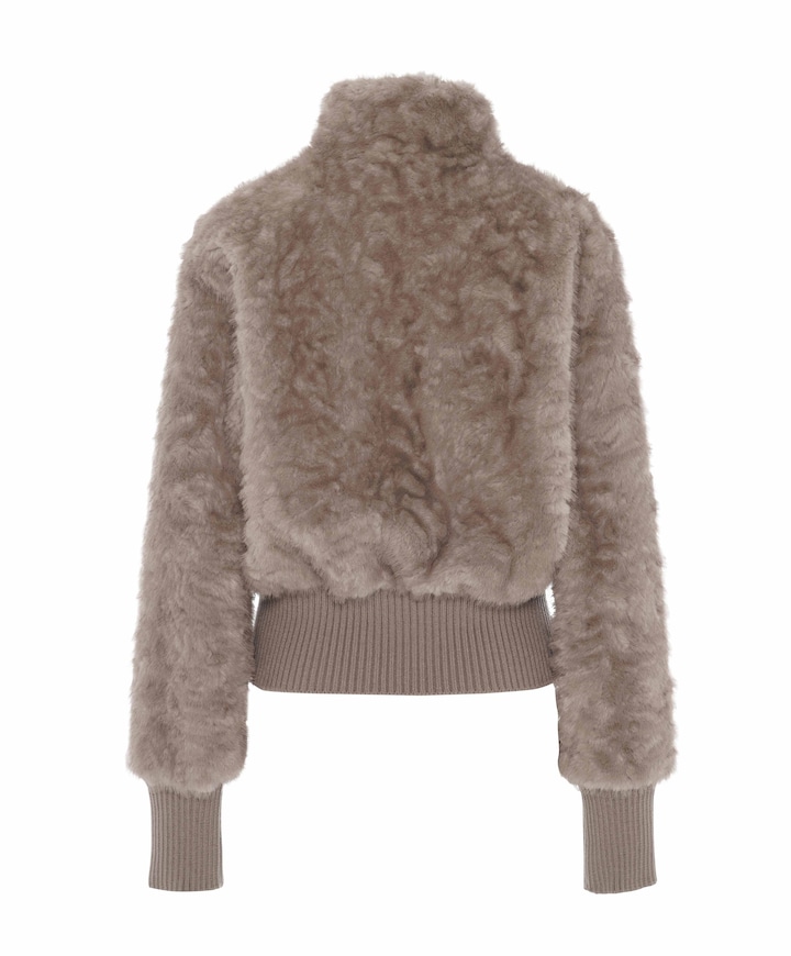 Dames jas beige
