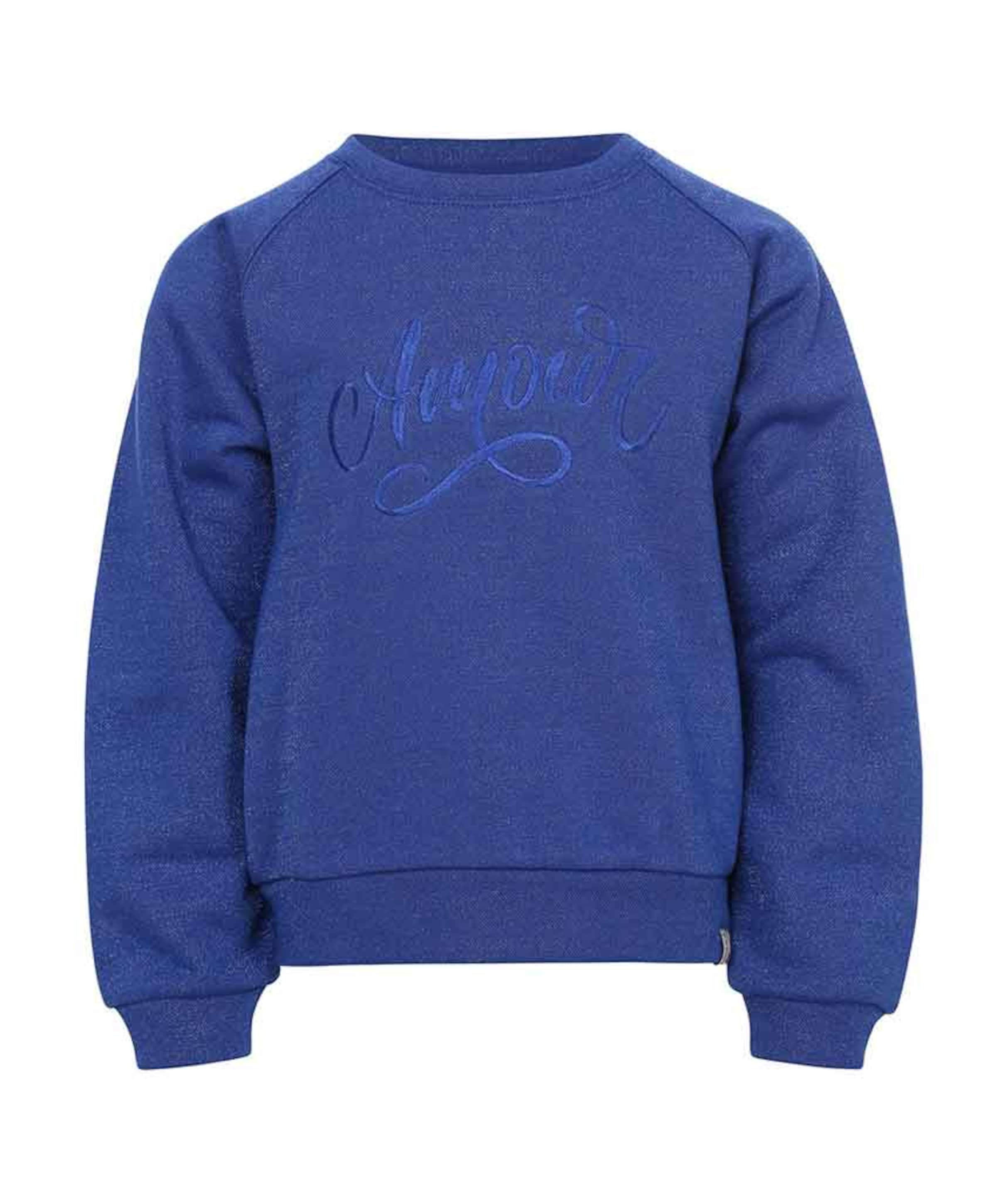 Meisjes sweater blauw