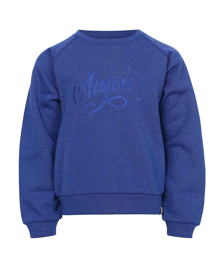 Meisjes sweater blauw