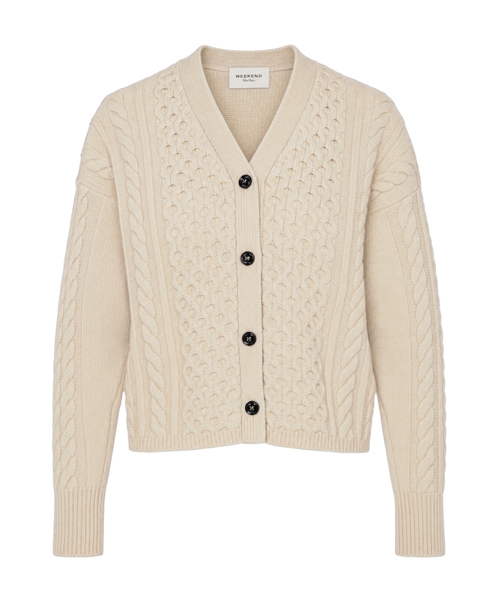 Dames vest beige
