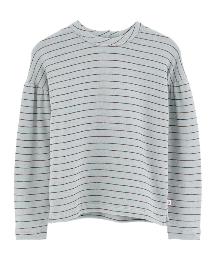 Meisjes longsleeve blauw