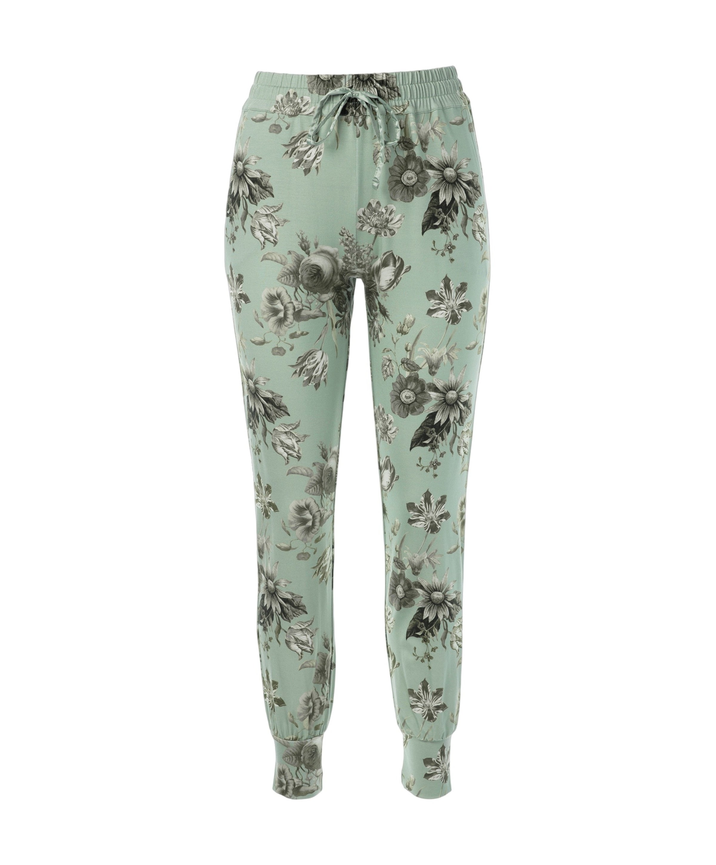 Dames pyjamabroek groen