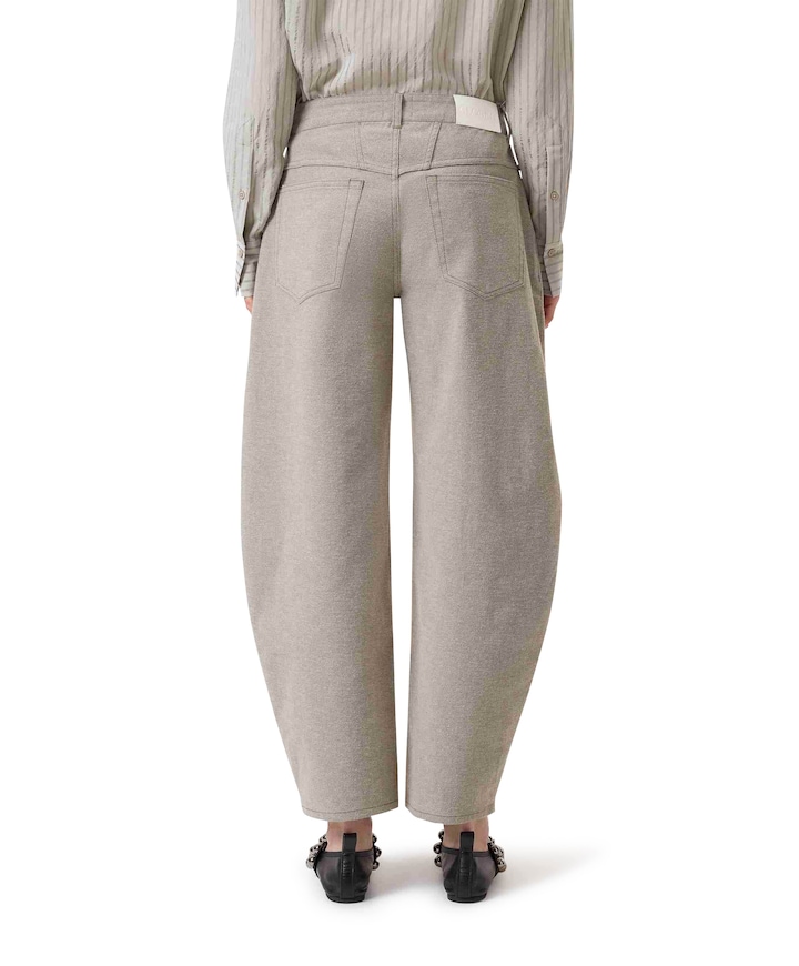 Jazzie dames jeans grijs