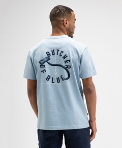 Heren T-shirt blauw