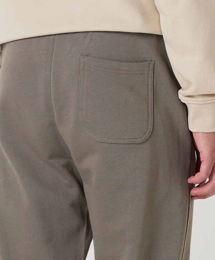Slim sweat pant heren broek groen