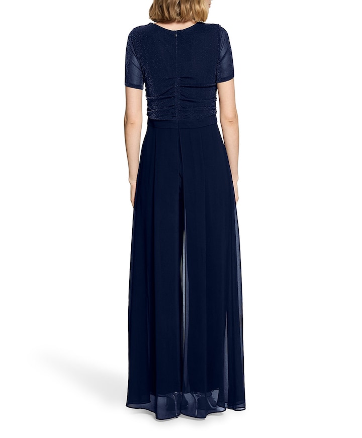 dames jumpsuit blauw