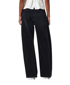 Ayla baggy in voila dames jeans zwart