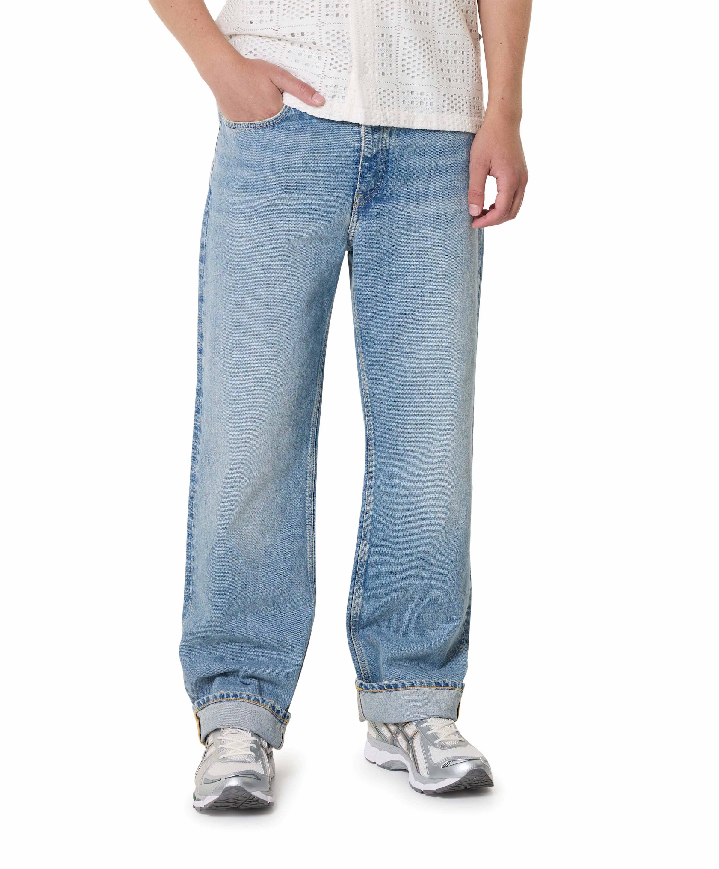 Steve heren jeans blauw
