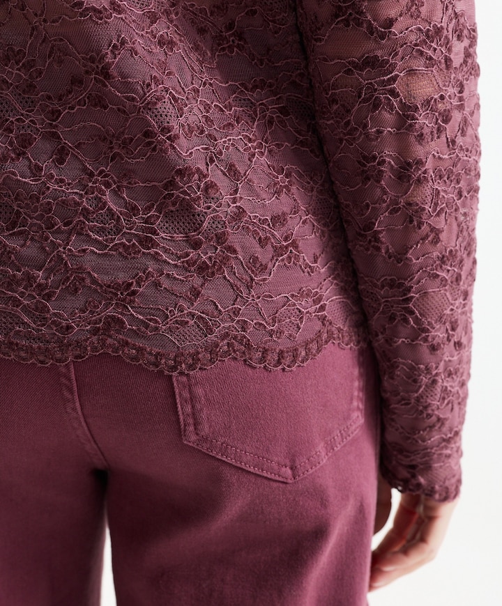 Dames top rood
