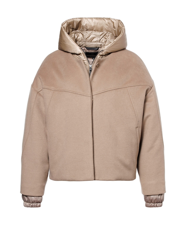 Dames jas beige