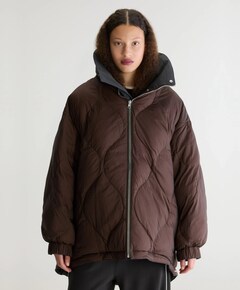 Dames jas bruin