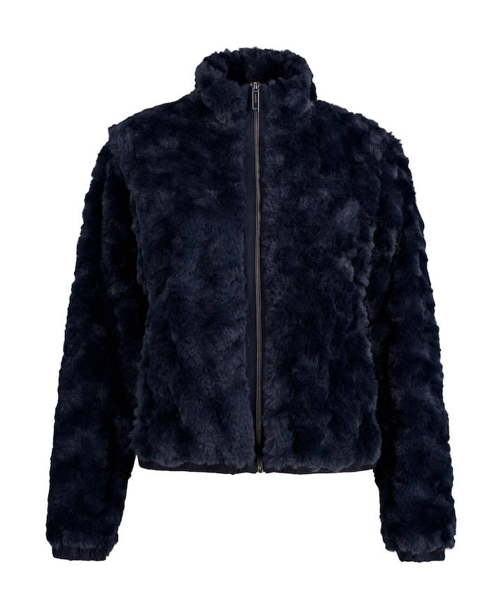 Dames jas blauw