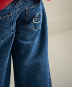 meisjes jeans blauw
