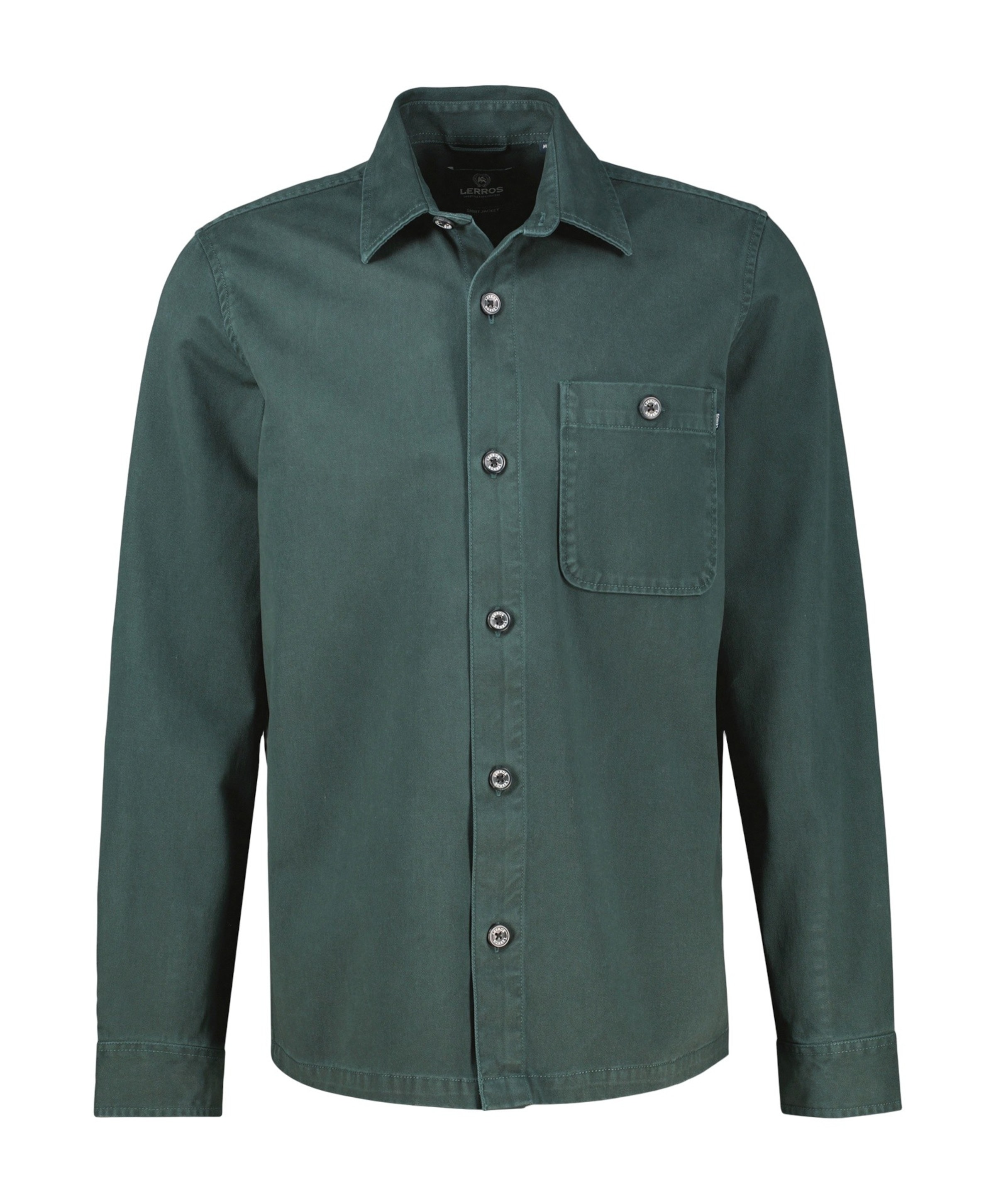 Heren overshirt groen