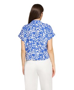 Dames blouse blauw
