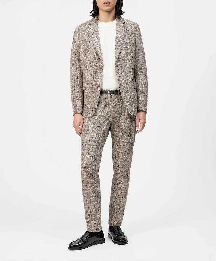 Ajend heren broek bruin