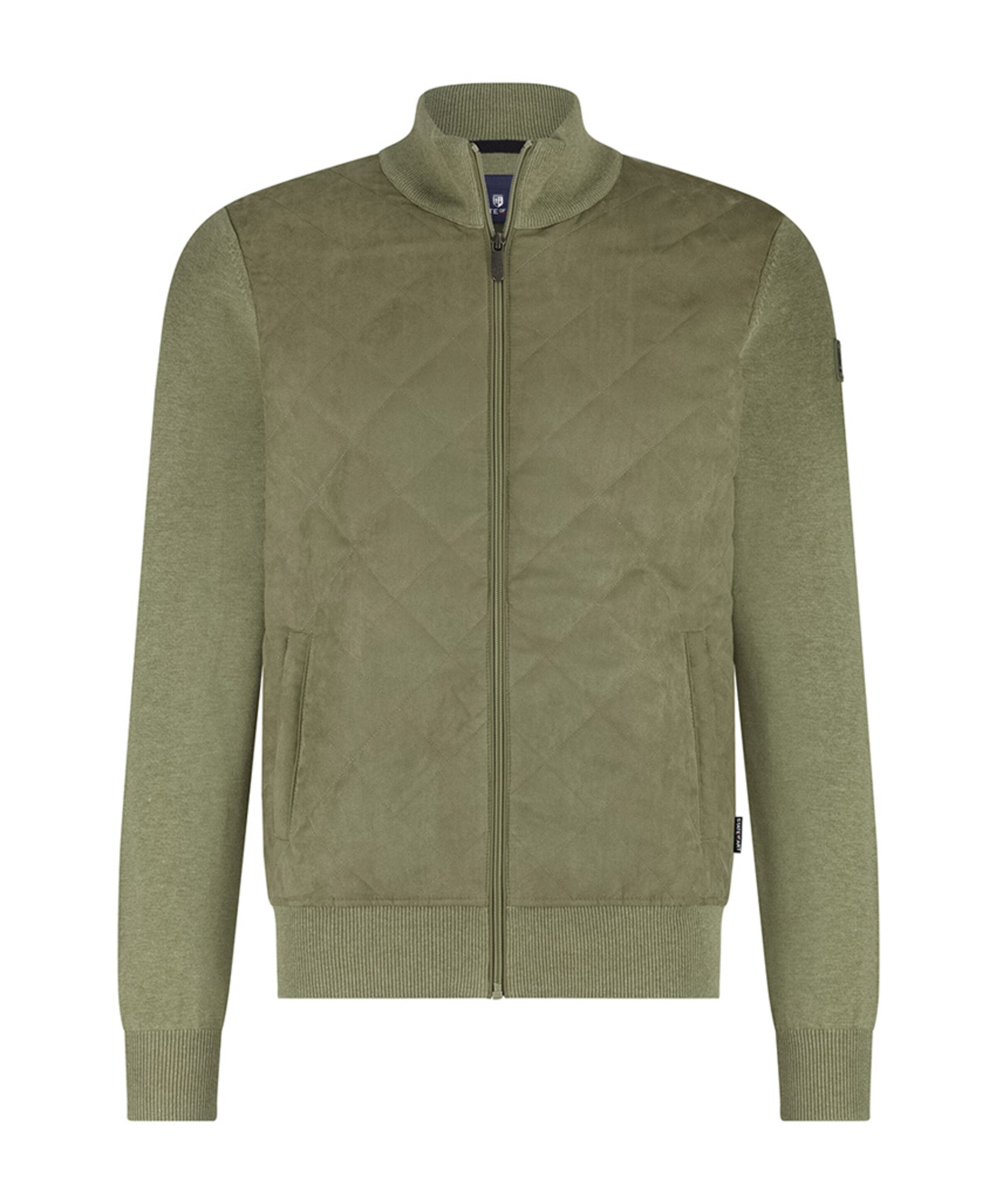 Heren vest groen