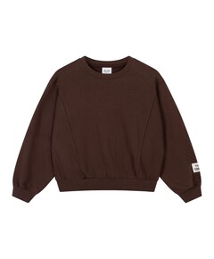 Meisjes sweater bruin