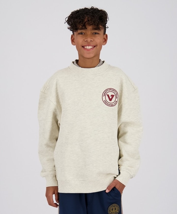 Jongens sweater ecru