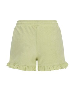 Faje ruffle meisjes korte broek groen