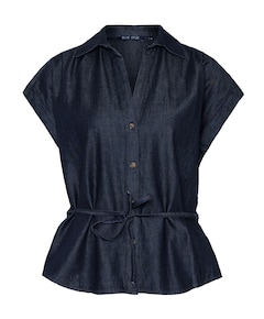 Dames blouse blauw