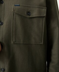 Heren overshirt groen