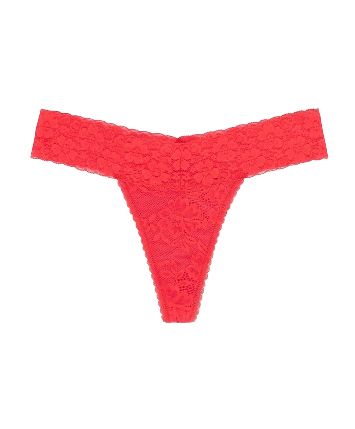 Dames string roze