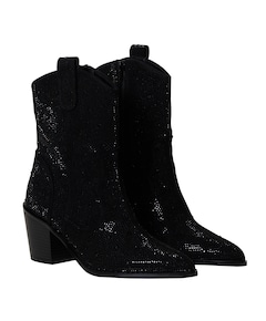 dames westernlaarzen zwart