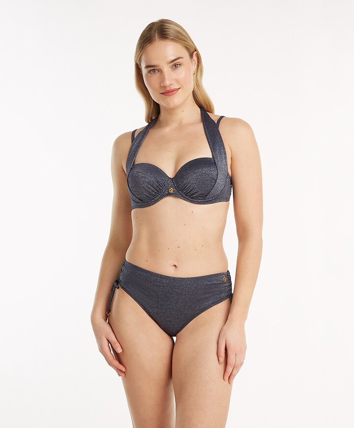 Bikinitop blauw
