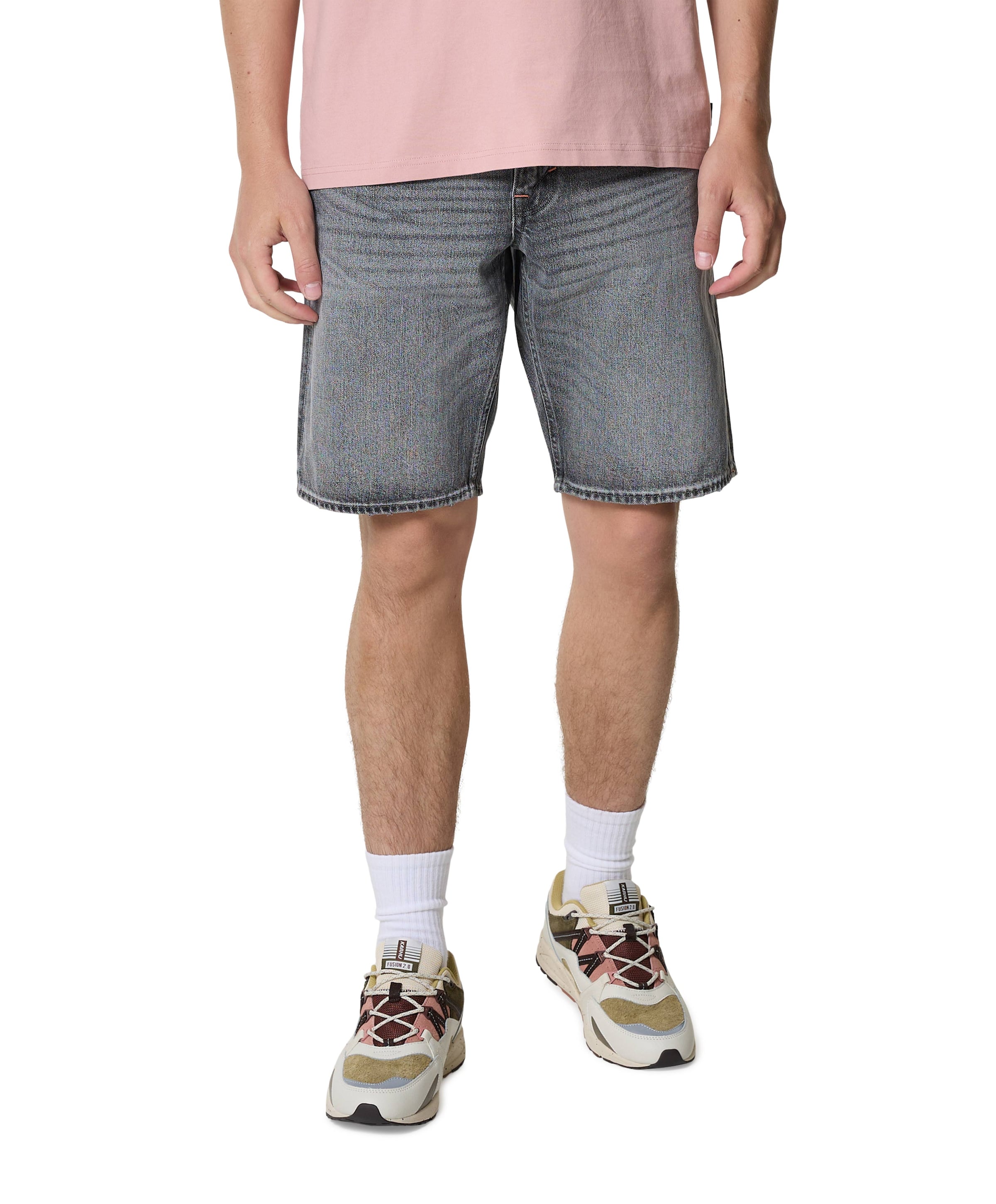 Summer grey heren korte broek grijs