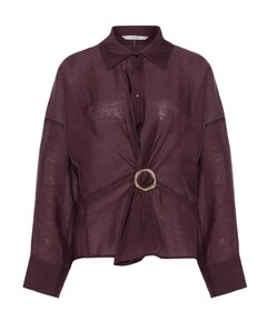Dames blouse bordeaux