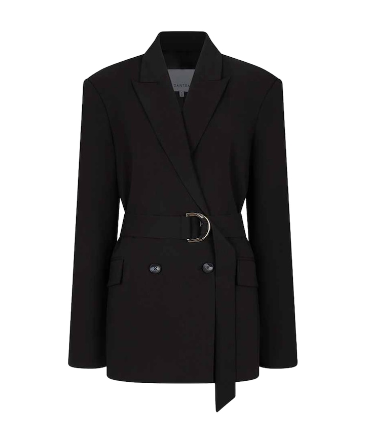 Dames blazer zwart