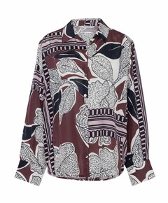 Dames blouse bordeaux