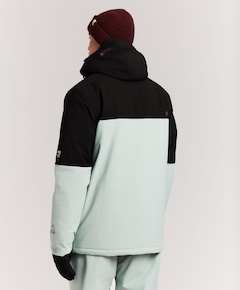Heren ski-jas grijs