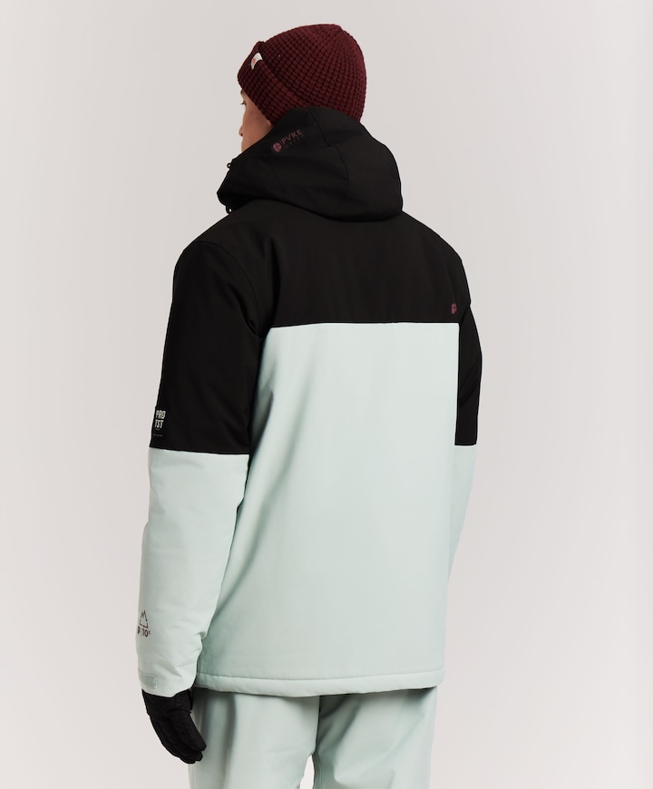 Heren ski-jas grijs