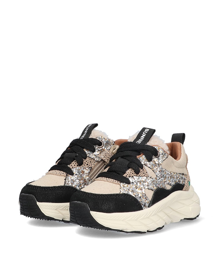 Roxy Rush meisjes sneakers zwart