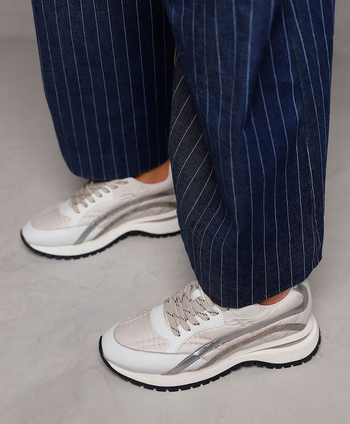 Usher Skye dames sneakers grijs