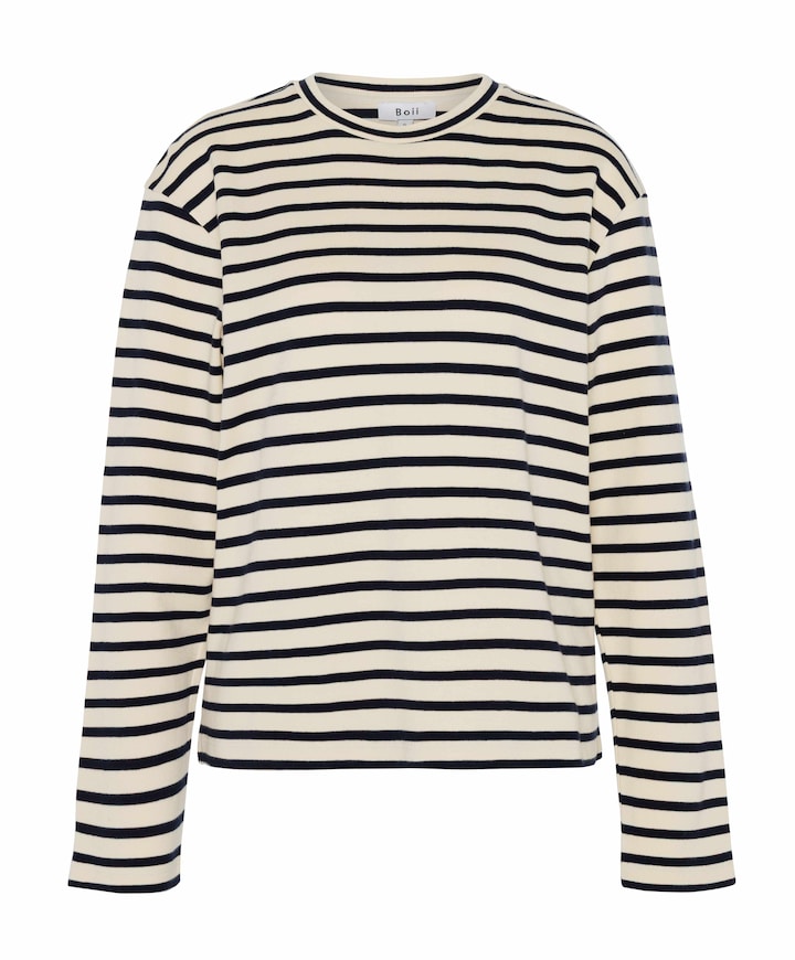 Dames longsleeve ecru
