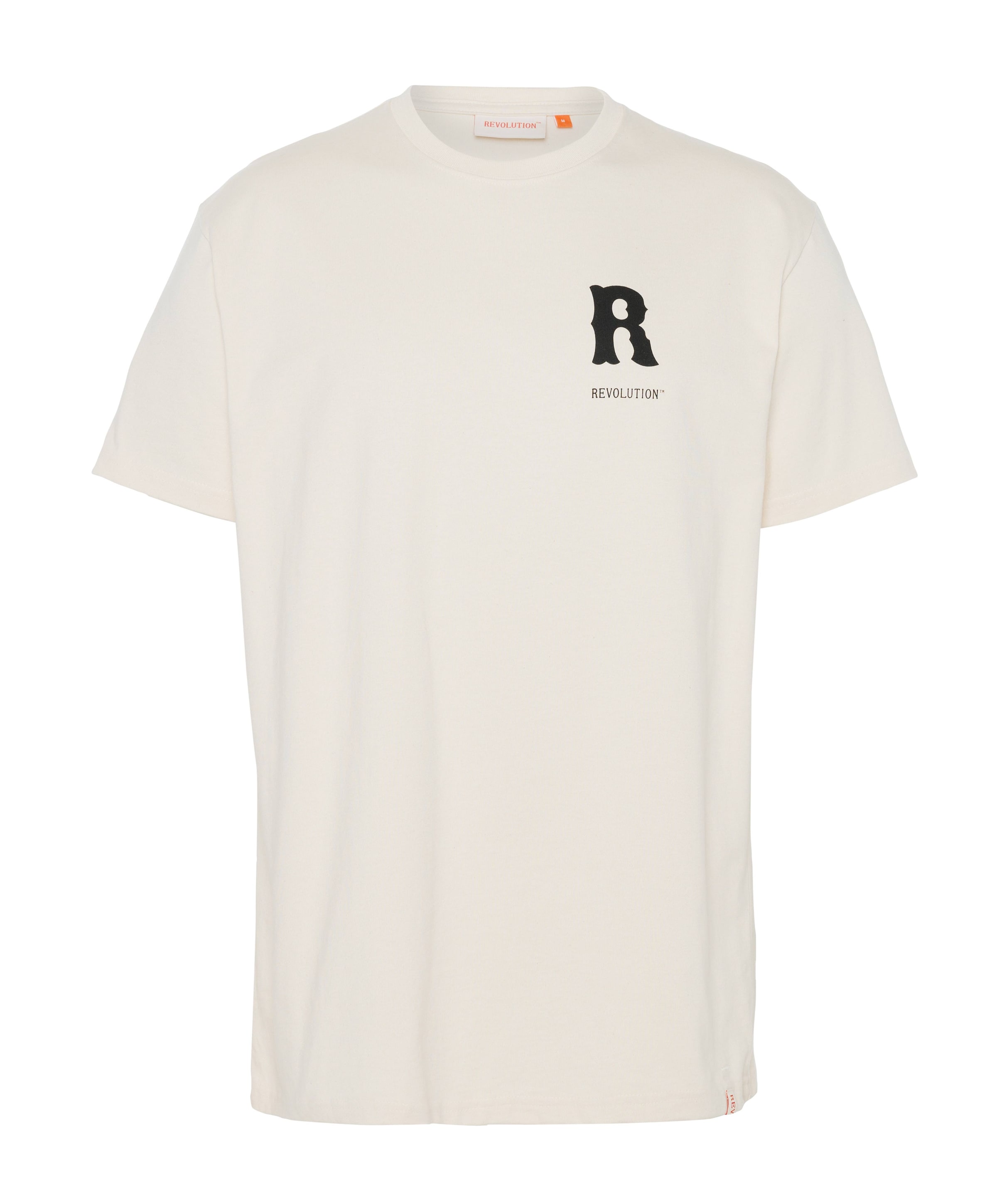 Heren T-shirt ecru
