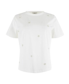 Dames T-shirt ecru