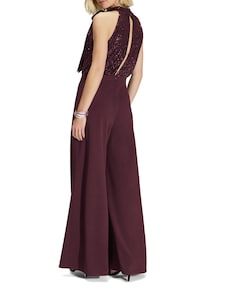 dames jumpsuit bordeaux